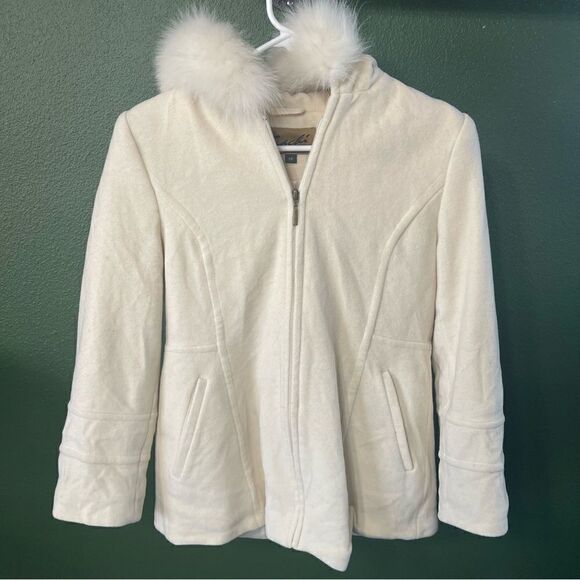 Sachi Collection Lambswool Fur Jacket size PP - Picture 6 of 7